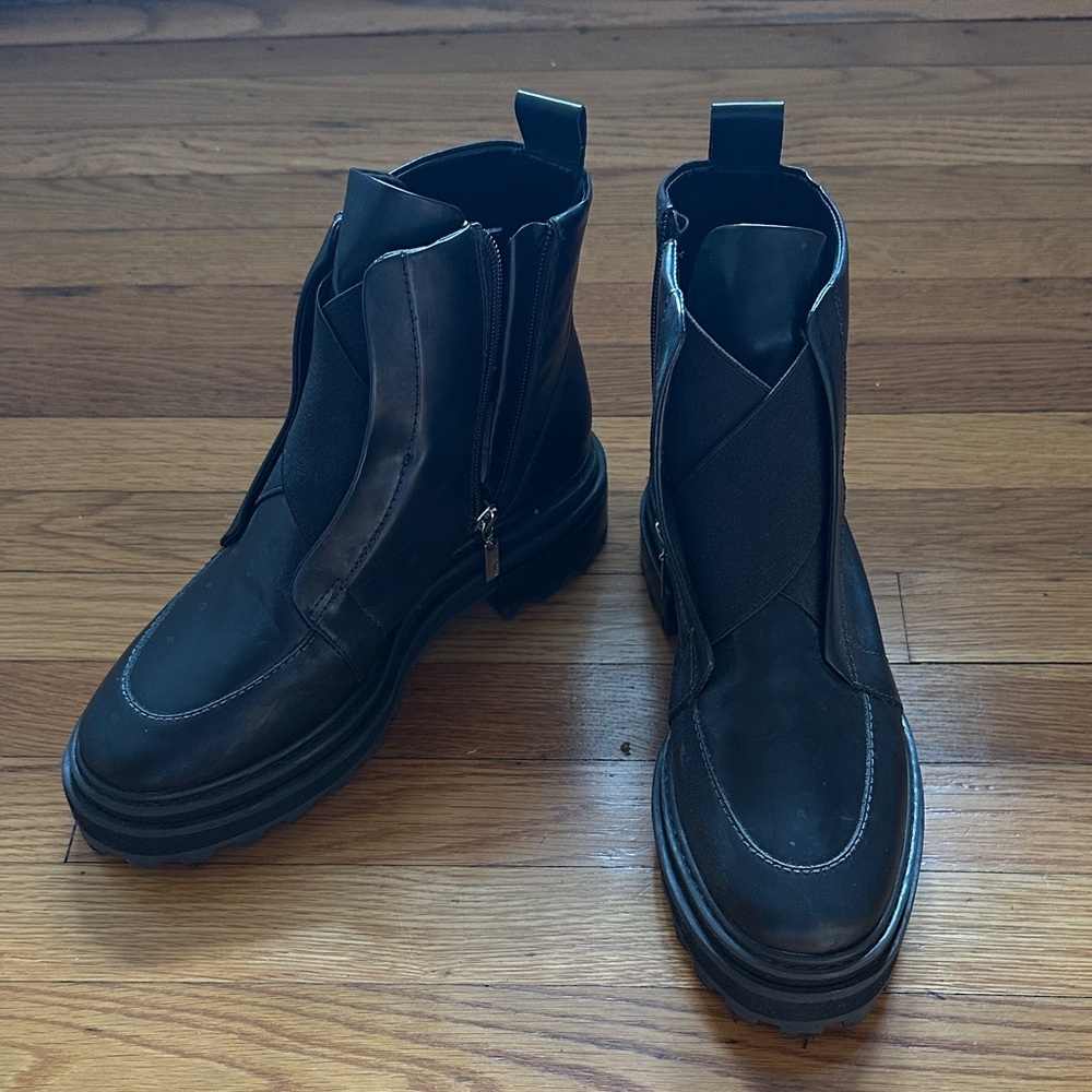 SCHUTZ Black Ankle Boots